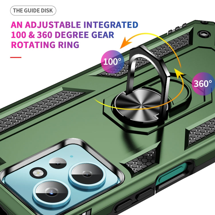 For Xiaomi Redmi Note 12 4G Global Shockproof TPU + PC Phone Case with Holder