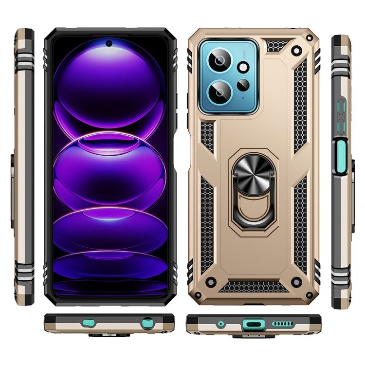 For Xiaomi Redmi Note 12 4G Global Shockproof TPU + PC Phone Case with Holder