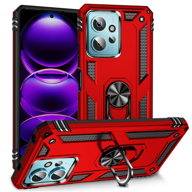 For Xiaomi Redmi Note 12 4G Global Shockproof TPU + PC Phone Case with Holder