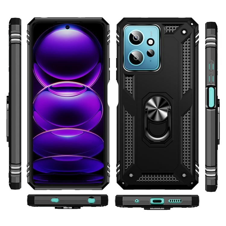 For Xiaomi Redmi Note 12 4G Global Shockproof TPU + PC Phone Case with Holder