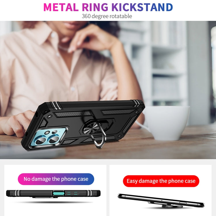 For Xiaomi Redmi Note 12 4G Global Shockproof TPU + PC Phone Case with Holder