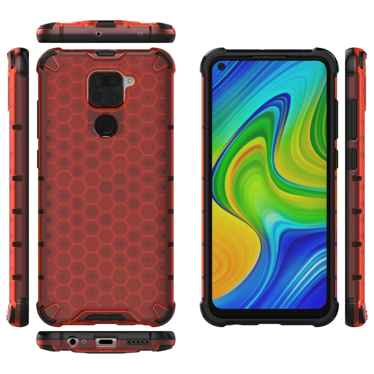 For Xiaomi Redmi Note 9 Shockproof Honeycomb PC + TPU Protective Case