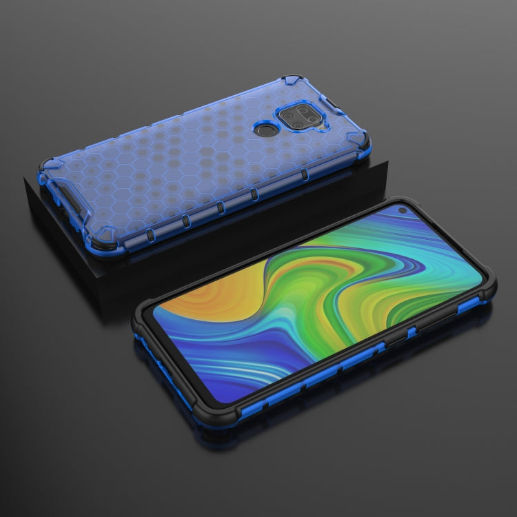 For Xiaomi Redmi Note 9 Shockproof Honeycomb PC + TPU Protective Case