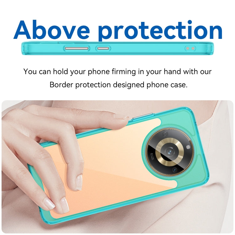 For Realme 11 5G Colorful Series Acrylic + TPU Phone Case