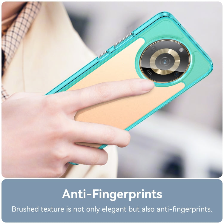 For Realme 11 5G Colorful Series Acrylic + TPU Phone Case