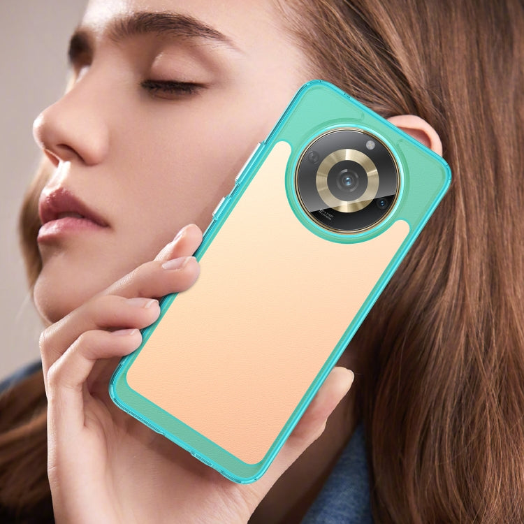 For Realme 11 5G Colorful Series Acrylic + TPU Phone Case