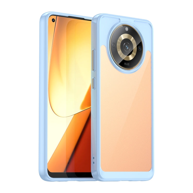 For Realme 11 5G Colorful Series Acrylic + TPU Phone Case