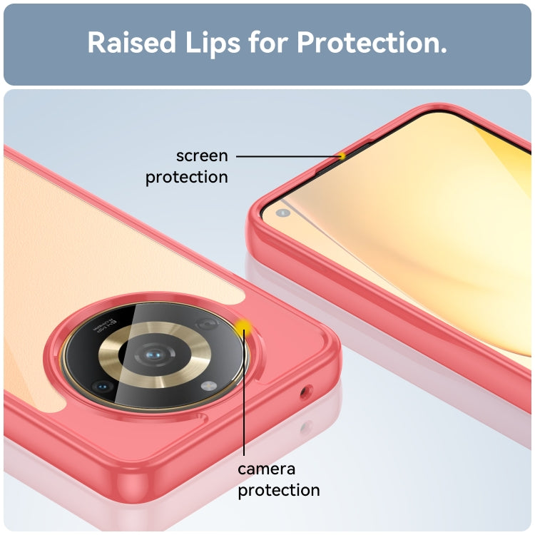 For Realme 11 5G Colorful Series Acrylic + TPU Phone Case