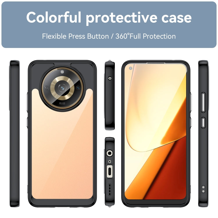 For Realme 11 5G Colorful Series Acrylic + TPU Phone Case