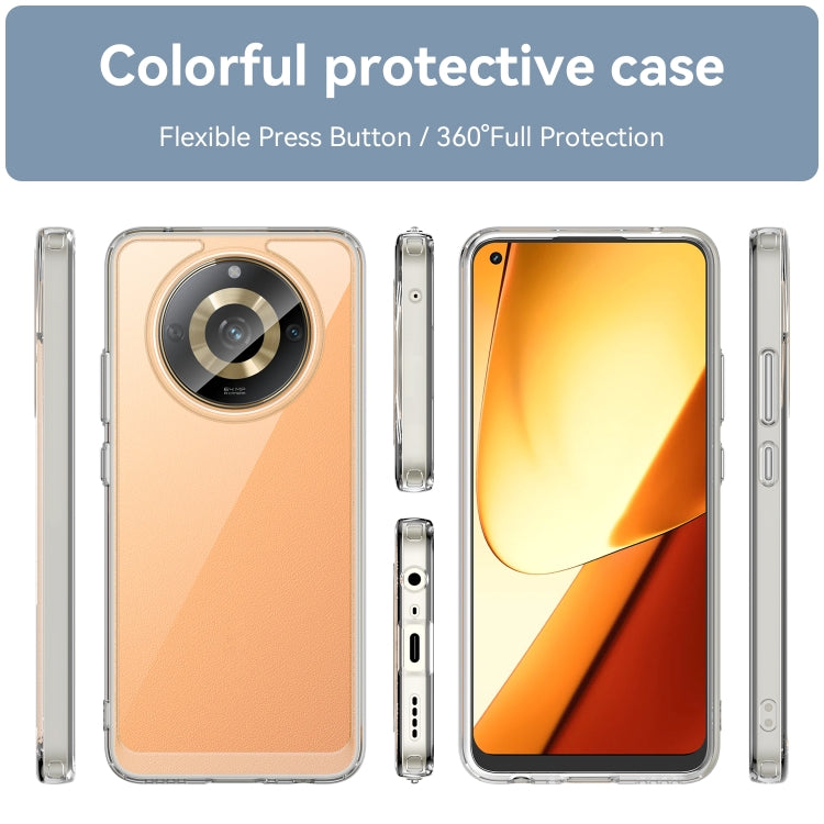 For Realme11 5G Colorful Series Acrylic + TPU Phone Case