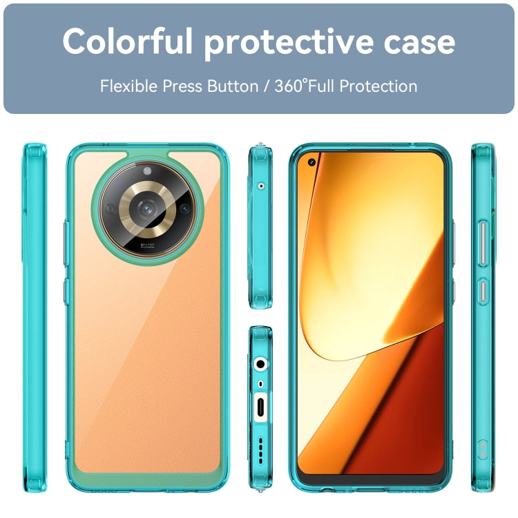 For Realme11 5G Colorful Series Acrylic + TPU Phone Case