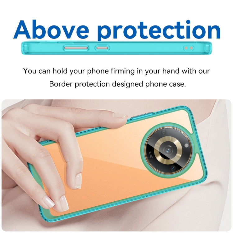 For Realme11 5G Colorful Series Acrylic + TPU Phone Case