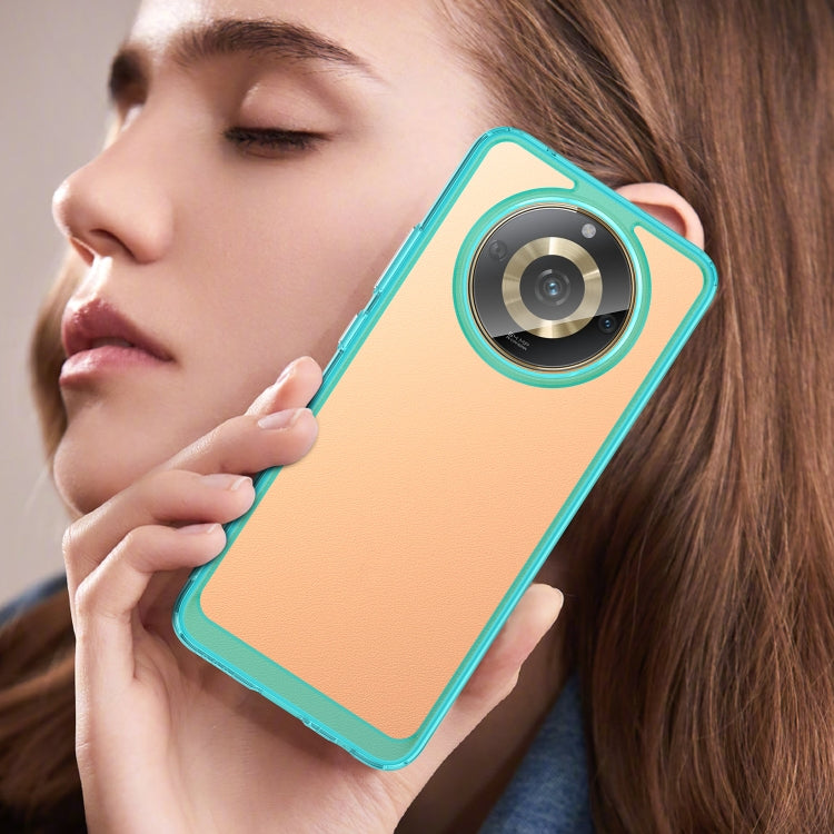 For Realme11 5G Colorful Series Acrylic + TPU Phone Case