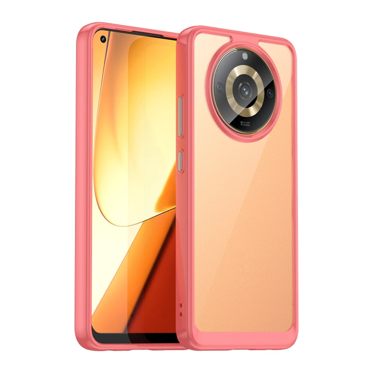 For Realme11 5G Colorful Series Acrylic + TPU Phone Case