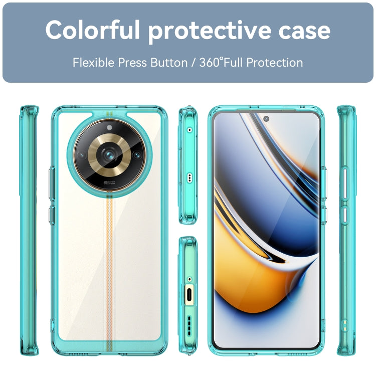 For Realme 11 Pro Colorful Series Acrylic + TPU Phone Case