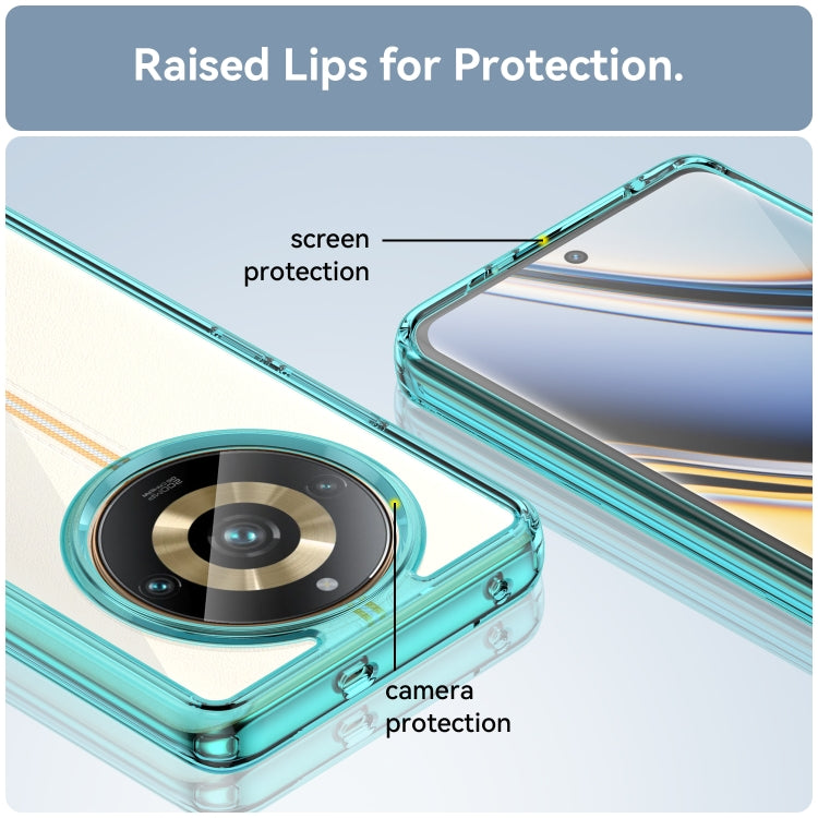 For Realme 11 Pro Colorful Series Acrylic + TPU Phone Case