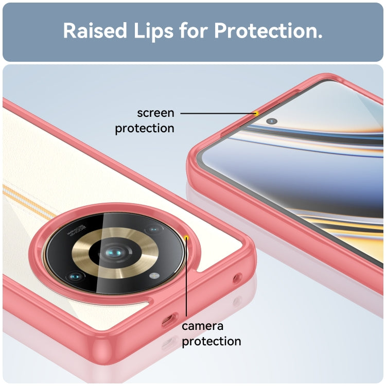 For Realme 11 Pro Colorful Series Acrylic + TPU Phone Case