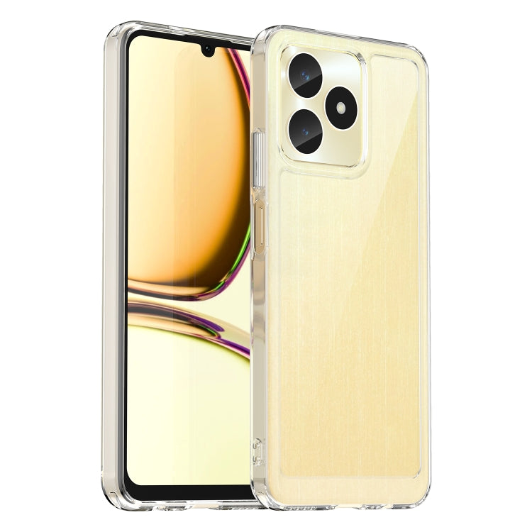 For Realme C53 India Colorful Series Acrylic + TPU Phone Case