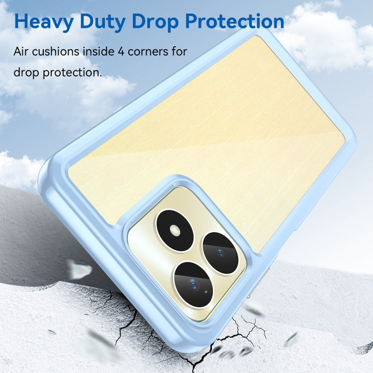 For Realme C53 India Colorful Series Acrylic + TPU Phone Case