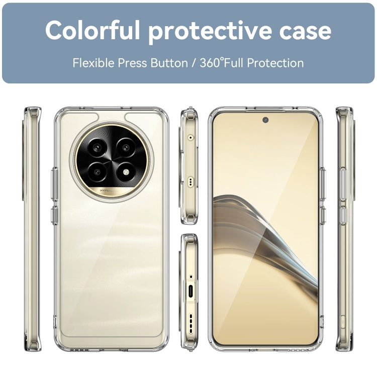 For Realme 13 Pro 5G Colorful Series Acrylic Hybrid TPU Phone Case