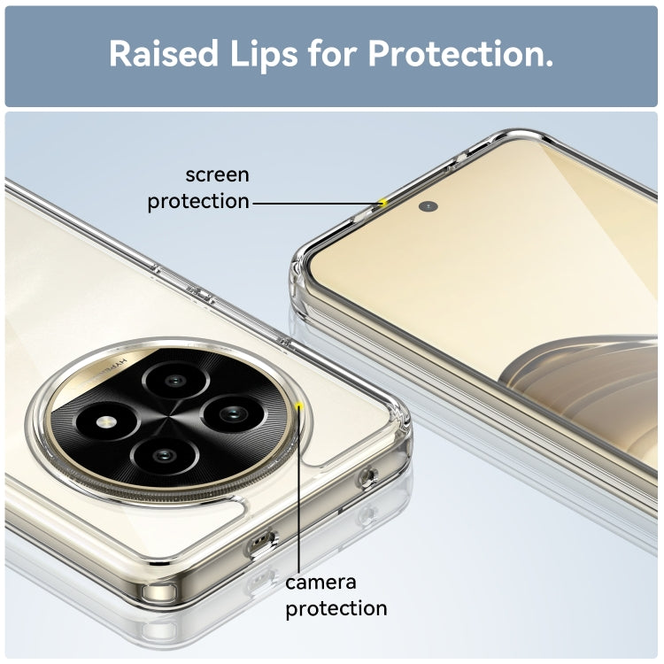 For Realme 13 Pro 5G Colorful Series Acrylic Hybrid TPU Phone Case