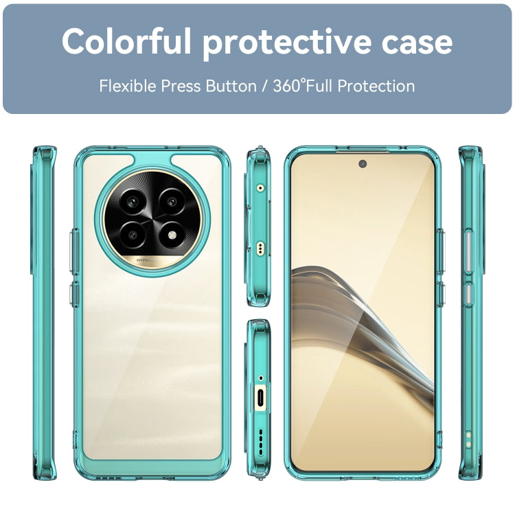 For Realme 13 Pro 5G Colorful Series Acrylic Hybrid TPU Phone Case