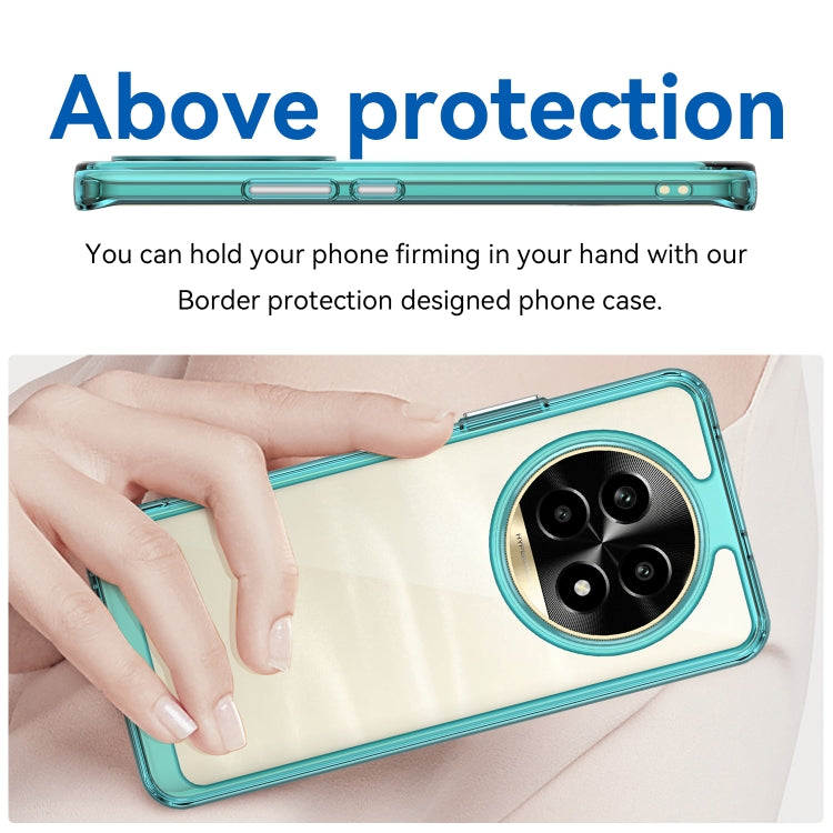 For Realme 13 Pro 5G Colorful Series Acrylic Hybrid TPU Phone Case