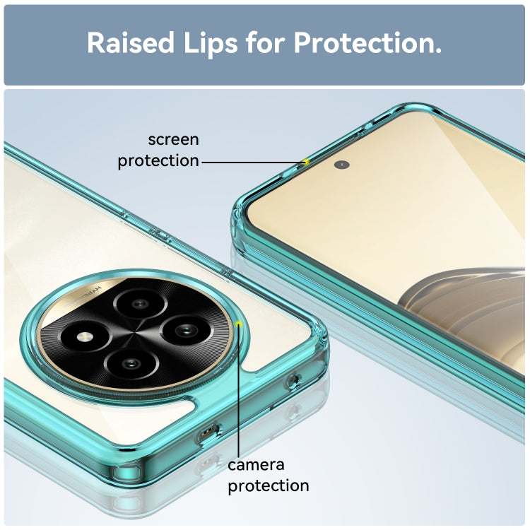 For Realme 13 Pro 5G Colorful Series Acrylic Hybrid TPU Phone Case