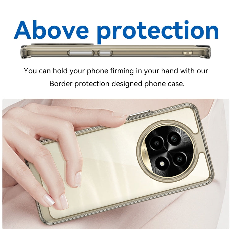 For Realme 13 Pro 5G Colorful Series Acrylic Hybrid TPU Phone Case