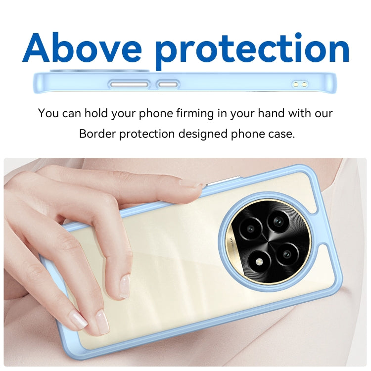 For Realme 13 Pro 5G Colorful Series Acrylic Hybrid TPU Phone Case