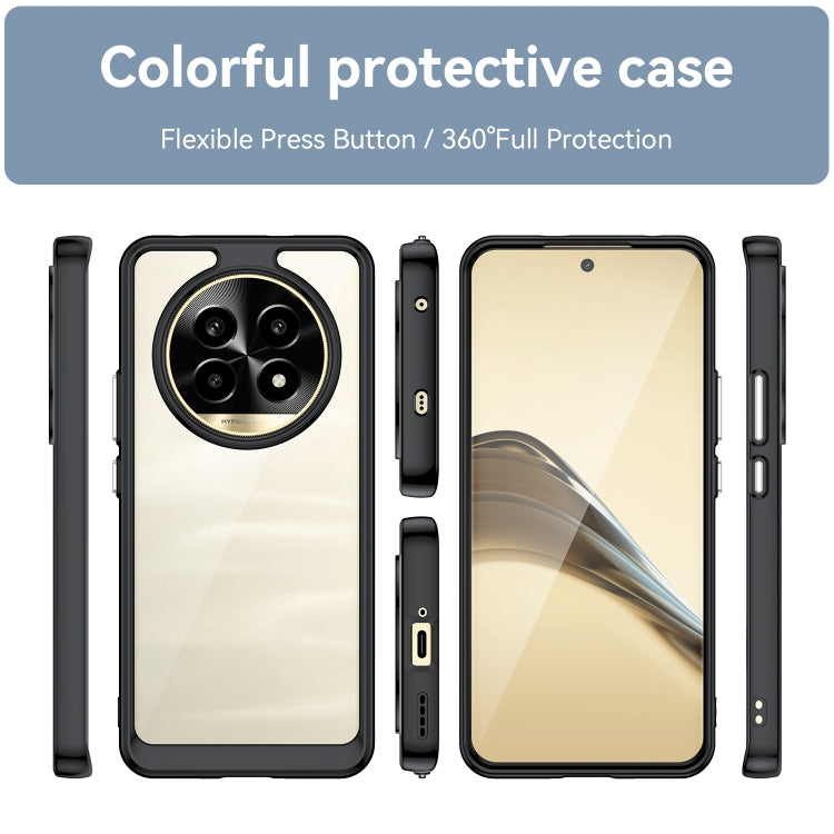 For Realme 13 Pro 5G Colorful Series Acrylic Hybrid TPU Phone Case