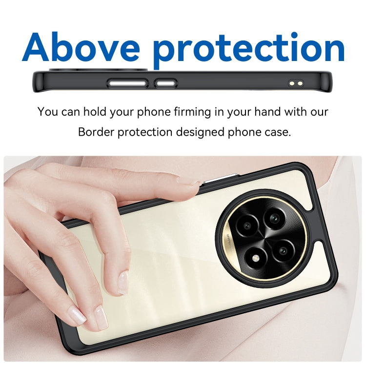 For Realme 13 Pro 5G Colorful Series Acrylic Hybrid TPU Phone Case
