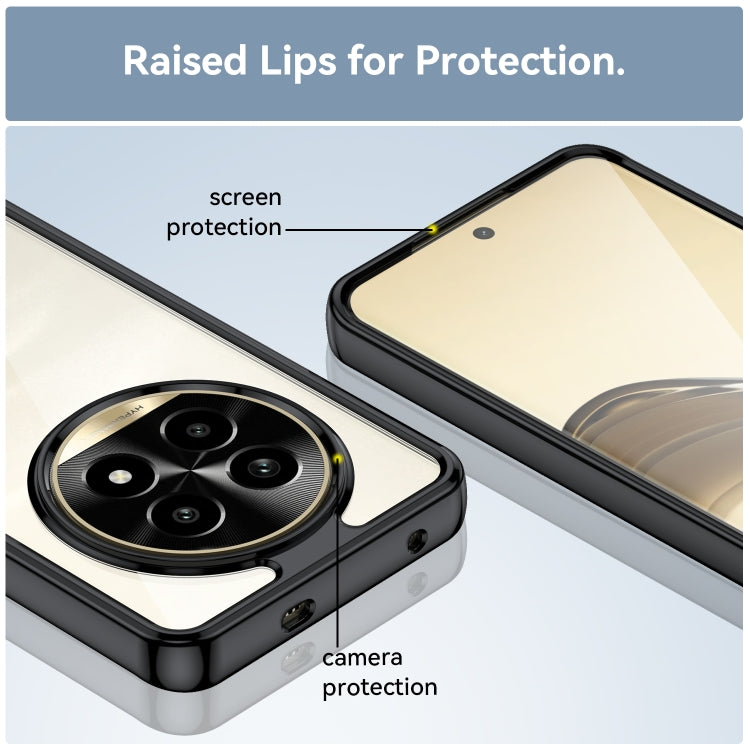 For Realme 13 Pro 5G Colorful Series Acrylic Hybrid TPU Phone Case