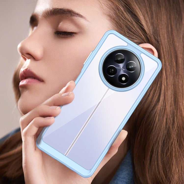 For Realme C65 5G Colorful Series Acrylic Hybrid TPU Phone Case