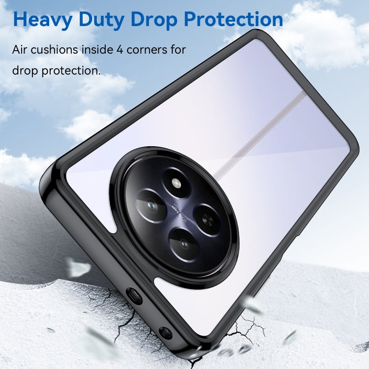 For Realme Narzo 70x Colorful Series Acrylic Hybrid TPU Phone Case