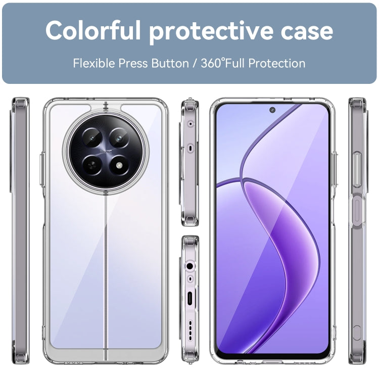 For Realme Narzo N65 Colorful Series Acrylic Hybrid TPU Phone Case