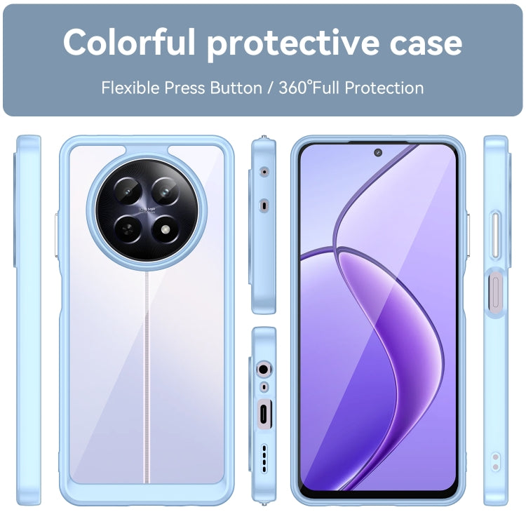 For Realme Narzo N65 Colorful Series Acrylic Hybrid TPU Phone Case