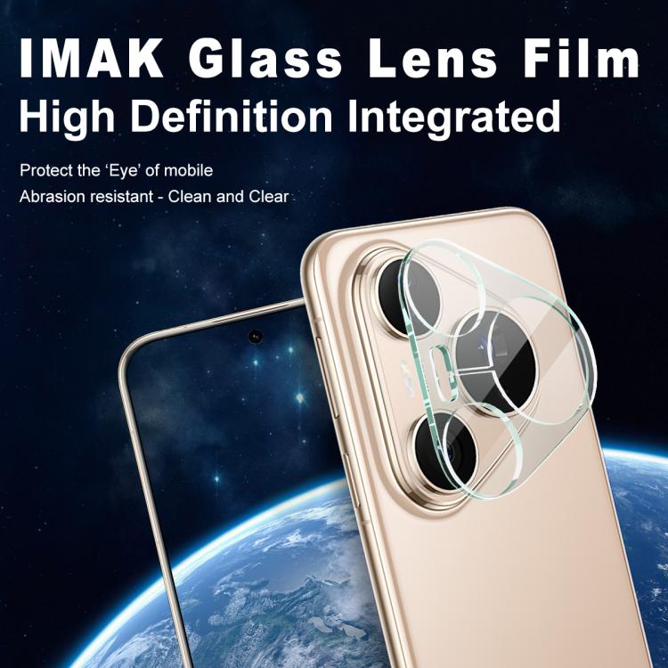 For Huawei Pura 80 Pro / Pura 80 Pro+ imak Integrated Rear Camera Lens Tempered Glass Film