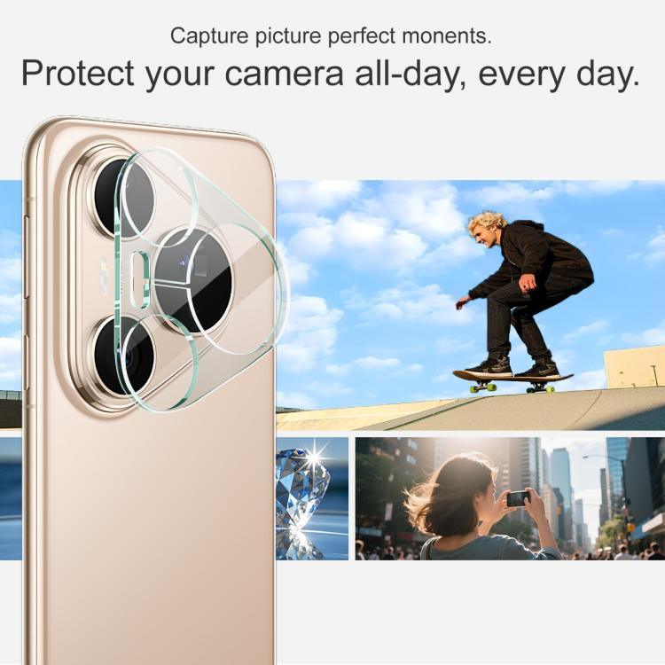 For Huawei Pura 80 Pro / Pura 80 Pro+ imak Integrated Rear Camera Lens Tempered Glass Film