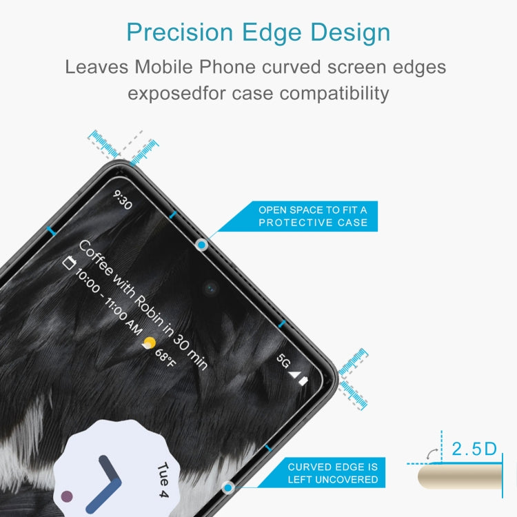 For Google Pixel 7 5G 0.26mm 9H 2.5D Tempered Glass Film