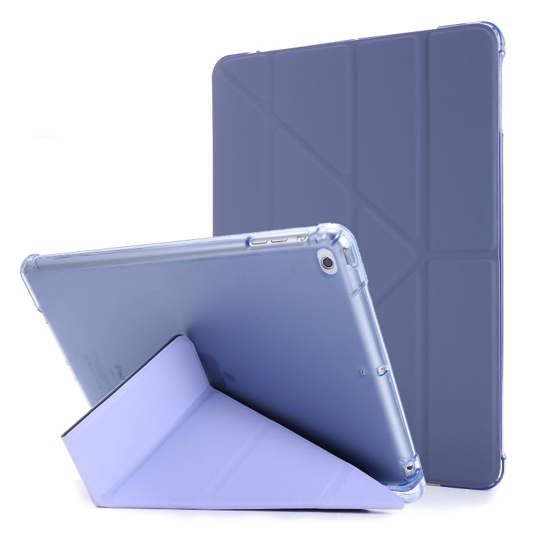 For iPad 9.7 (2018) & (2017) Airbag Deformation Horizontal Flip Leather Case with Holder & Pen Holder