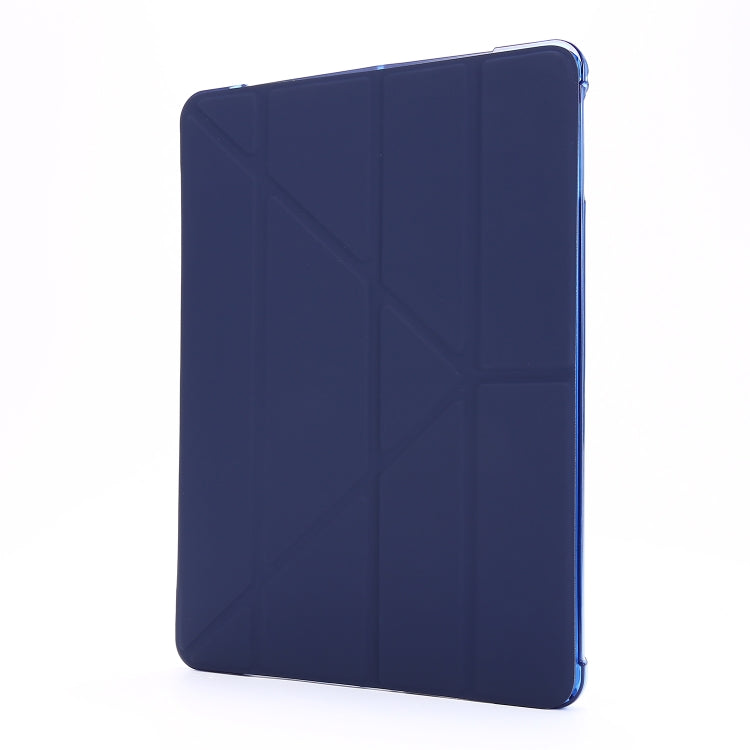 For iPad Air 2 Airbag Deformation Horizontal Flip Leather Case with Holder & Pen Holder