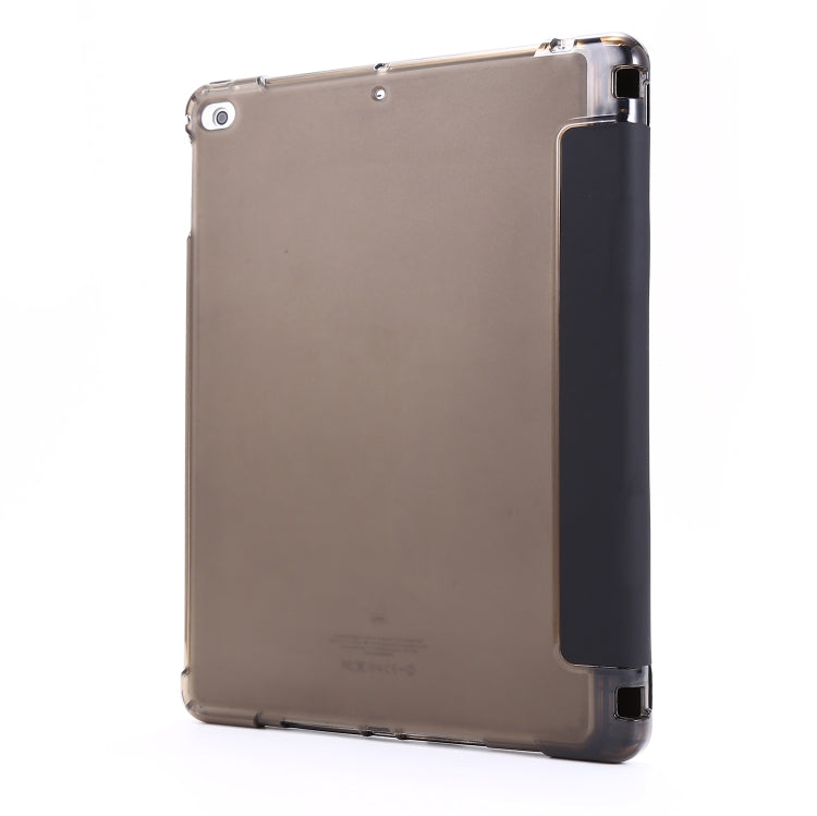 For iPad Air 2 Airbag Deformation Horizontal Flip Leather Case with Holder & Pen Holder