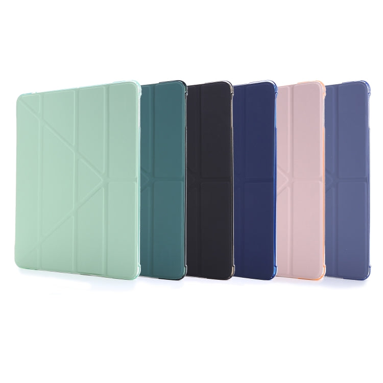 For iPad Air 2 Airbag Deformation Horizontal Flip Leather Case with Holder & Pen Holder