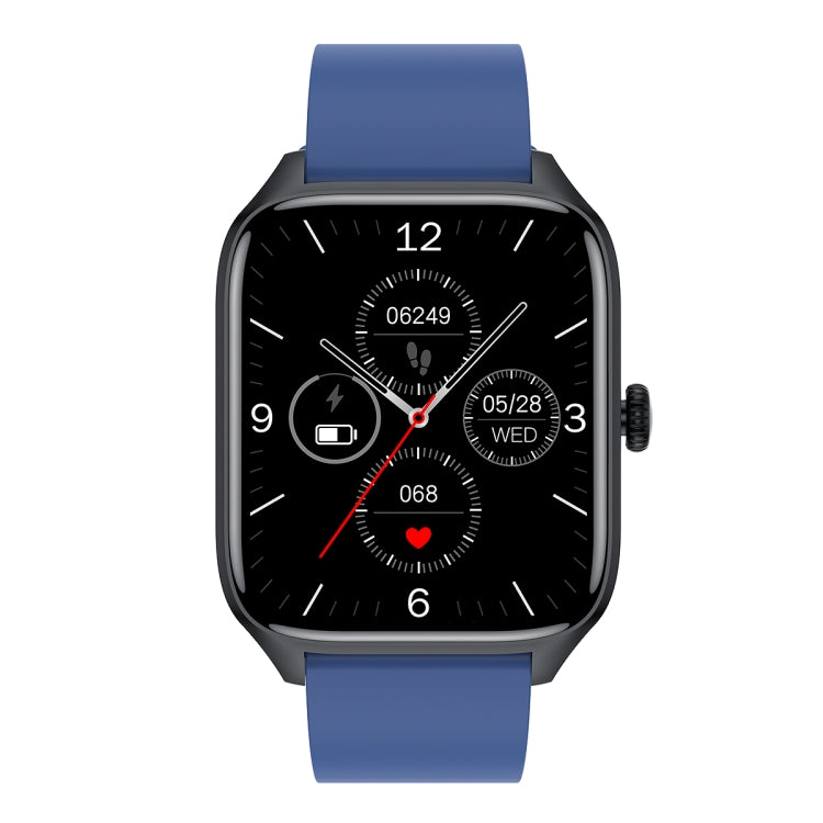 T19 Pro 1.96 inch IP67 Waterproof Silicone Band Smart Watch, Supports Dual-mode Bluetooth Call / Heart Rate Monitoring