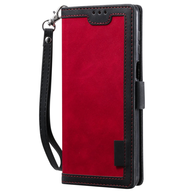 For Xiaomi Redmi Note 9 Retro Splicing Horizontal Flip Leather Case with Card Slots & Holder & Wallet
