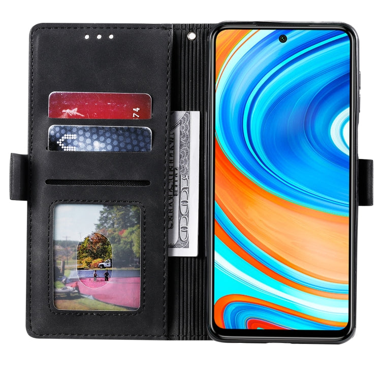 For Xiaomi Redmi Note 9 Retro Splicing Horizontal Flip Leather Case with Card Slots & Holder & Wallet