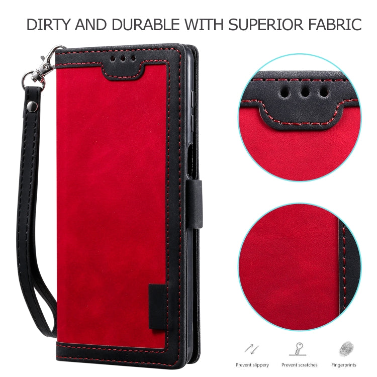 For Xiaomi Redmi Note 9 Retro Splicing Horizontal Flip Leather Case with Card Slots & Holder & Wallet