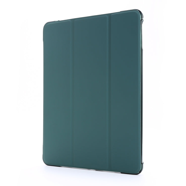 For iPad 9.7 (2018) & (2017) Airbag Horizontal Flip Leather Case with Three-fold Holder & Pen Holder