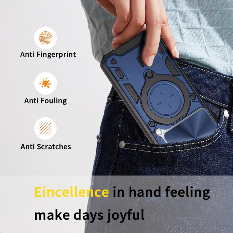 For vivo Y39 5G CD Texture Sliding Camshield Magnetic Holder Phone Case